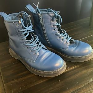 Kids dr marten zip up boots